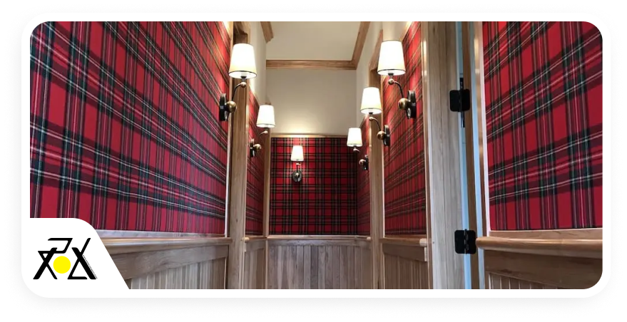 دیوار پوش پارچه ای